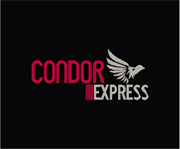 2.5' x 3' (30" x 35") Superscrape Impressions CONDOR EXPRESS Rubber Logo Mat