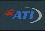 4' x 6' (45" x 69") Waterhog Inlay ATI RESTORATION 4X6 Indoor | Outdoor Logo Mat