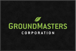 2 'x 3' (24" x 35") Digiprint HD GROUNDMASTERS Indoor Logo Mat