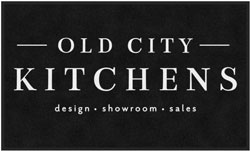 3' x 5' (35" x 59") Digiprint HD OLD CITY KITCHENS  Indoor Logo Mat
