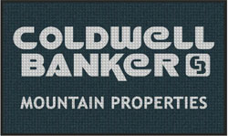 3' x 5 (35" x 59") Waterhog Inlay COLDWELL BANKER  Indoor/Outdoor Logo Mat