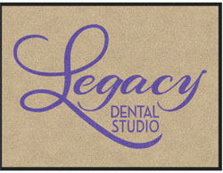 3' x 4' (35" x 47") Digiprint HD LEGACY  Indoor Logo Mat