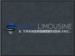 3' x 4' (35" x 47") Digiprint HD SAM'S LIMOUSINE  Indoor Logo Mat