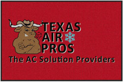 4' x 6'(45" x 69") Waterhog Impressions HD TEXAS AIR PROS Indoor/Outdoor Logo Mat