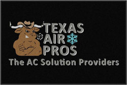 4' x 6'(45" x 69") Waterhog Impressions HD TEXAS AIR PROS Indoor/Outdoor Logo Mat
