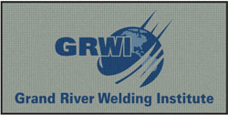 4' x 8'(45" x 95") Waterhog Inlay GRWI Indoor/Outdoor Logo Mat