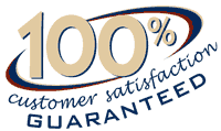 100% Customer Satisfaction Guarantee