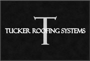 2' x 3' (24" x 35") Digiprint Classic TUCKER ROOFING Indoor Logo Mat