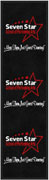 3' x 12' (35" x 143") Digiprint Classic SEVEN STAR SCHOOL Indoor Logo Mat