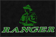 2' x 3' (24" x 35") Digiprint Classic RANGER Indoor Logo Mat