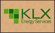 3' x 5' (35" x 59") Digiprint Classic KLX Indoor Logo Mat