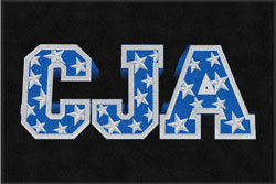 4' x 6'(45" x 69") Digiprint HD CJA Indoor Logo Mat