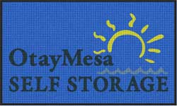 3' x 5' (35" x 59") Waterhog Inlay OTAY MESA Indoor/Outdoor Logo Mat