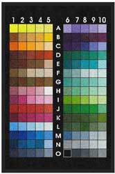 2 'x 3' (24" x 35") Digiprint HD COLOR PALETTE Indoor Logo Mat