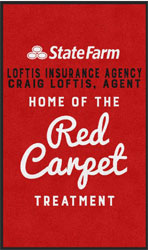 3' x 5' (35" x 59")Digiprint Classic CRAIG LOFTIS Indoor Logo Mat