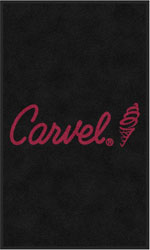 3' x 5' (35" x 59") NEW 3300939 Digiprint HD CARVEL Indoor Logo Mat (Program Special Pricing)