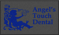 3' x 5' Waterhog Impressions HD ANGEL TOUCH Indoor/Outdoor Logo Mat