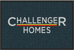 2 'x 3' (24" x 35") Waterhog Inlay CHALLENGER HOMES Indoor/Outdoor Logo Mat