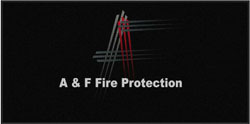 4' x 8' Waterhog Impressions HD A & F FIRE Indoor/Outdoor Logo Mat