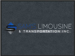 3' x 4' (35" x 47") Digiprint HD SAM'S LIMOUSINE  Indoor Logo Mat
