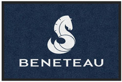 2 'x 3' (24" x 35") Digiprint HD BENETEAU   Indoor Logo Mat