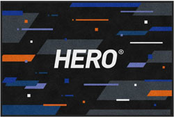 4' x 6 (45" x 69") Digiprint HD HERO Indoor Logo mat