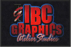 2 'x 3' (24" x 35") Digiprint HD IBC GRAPHICS Indoor Logo Mat