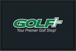 4' x 6 (45" x 69") Superscrape Impressions GOLF  Indoor Logo mat