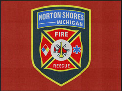 6' x 8' (70" x 95" ) Waterhog Inlay NSFD    Indoor/Outdoor Logo Mat