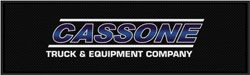 3' x 10' (34" x 116") Superscrape impressions CASSONE  Rubber Logo Mat