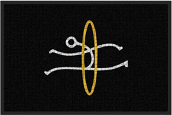 2' x 3' ( 22" x 35") Waterhog Impressions HD RESULTS STAFFING Indoor/Outdoor logo mat