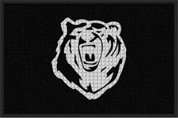 2' x 3' ( 22" x 35") Waterhog Impressions HD BORDERLINE BEAST   Indoor/Outdoor logo mat