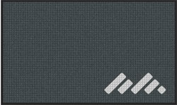 3' x 5' (35" x 59") Waterhog Impressions HD PREMIER ROOF  Indoor/Outdoor Logo Mat