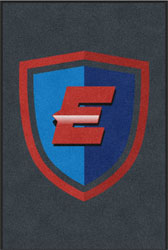 4' x 6 (45" x 69") Digiprint HD  ELKHORN AA Indoor Logo mat