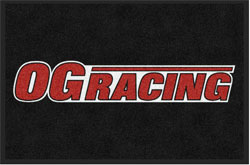2 'x 3' (24" x 35") Digiprint HD  OG RACING   Indoor Logo Mat