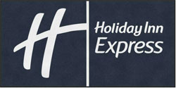 5' x 10' (58" x 119") Digiprint HD HOLIDAY INN  Indoor Logo Mat