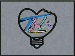 3' x 4' (35" x 47") Digiprint HD TBLR  Indoor Logo Mat