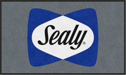 3' x 5' (35" x 59") Digiprint HD MATTRESS CAPITAL SEALY  Indoor Logo Mat