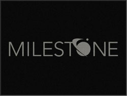 6' x 8' (70" x 95" ) Waterhog Impressions HD MILESTONE  Indoor/Outdoor Logo Mat