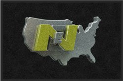 2 'x 3' (24" x 35") Digiprint HD  NATIONAL COMPRESSOR Indoor Logo Mat