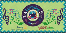 6' x 12' (68" x 143") Digiprint HD THE LEARNING BUS Indoor Logo Mat