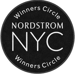 5' Round (58" inches) Digiprint HD Custom Shape NORDSTROM   Indoor Logo Mat