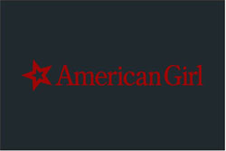 10' x 15' Waterhog Eco Roll Goods AMERICAN GIRL Indoor/Outdoor Logo Mat