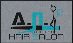 3' x 5' (35" x 59") Digiprint HD A NEW YOU   Indoor Logo Mat