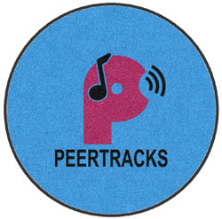 3' Round (35" inches) Digiprint HD Custom Shape PEER TRACKS Indoor Logo Mat