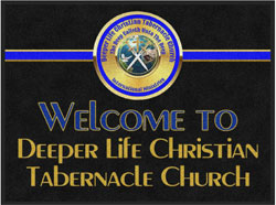 3' x 4' (35" x 47") Digiprint HD DLCTC  Indoor Logo Mat