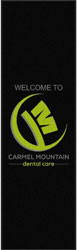 3' x 10' (35" x 119") Waterhog Impressions HD CAMEL MOUNTAIN Indoor/Outdoor Logo Mat