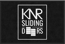 2 'x 3' (24" x 35") Digiprint HD KNR SLIDING DOORS   Indoor Logo Mat