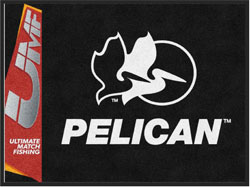 3' x 4' (35" x 47") Digiprint HD PELICAN  Indoor Logo Mat
