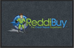 2 'x 3' (24" x 35") Digiprint HD  REDDIBUY Indoor Logo Mat